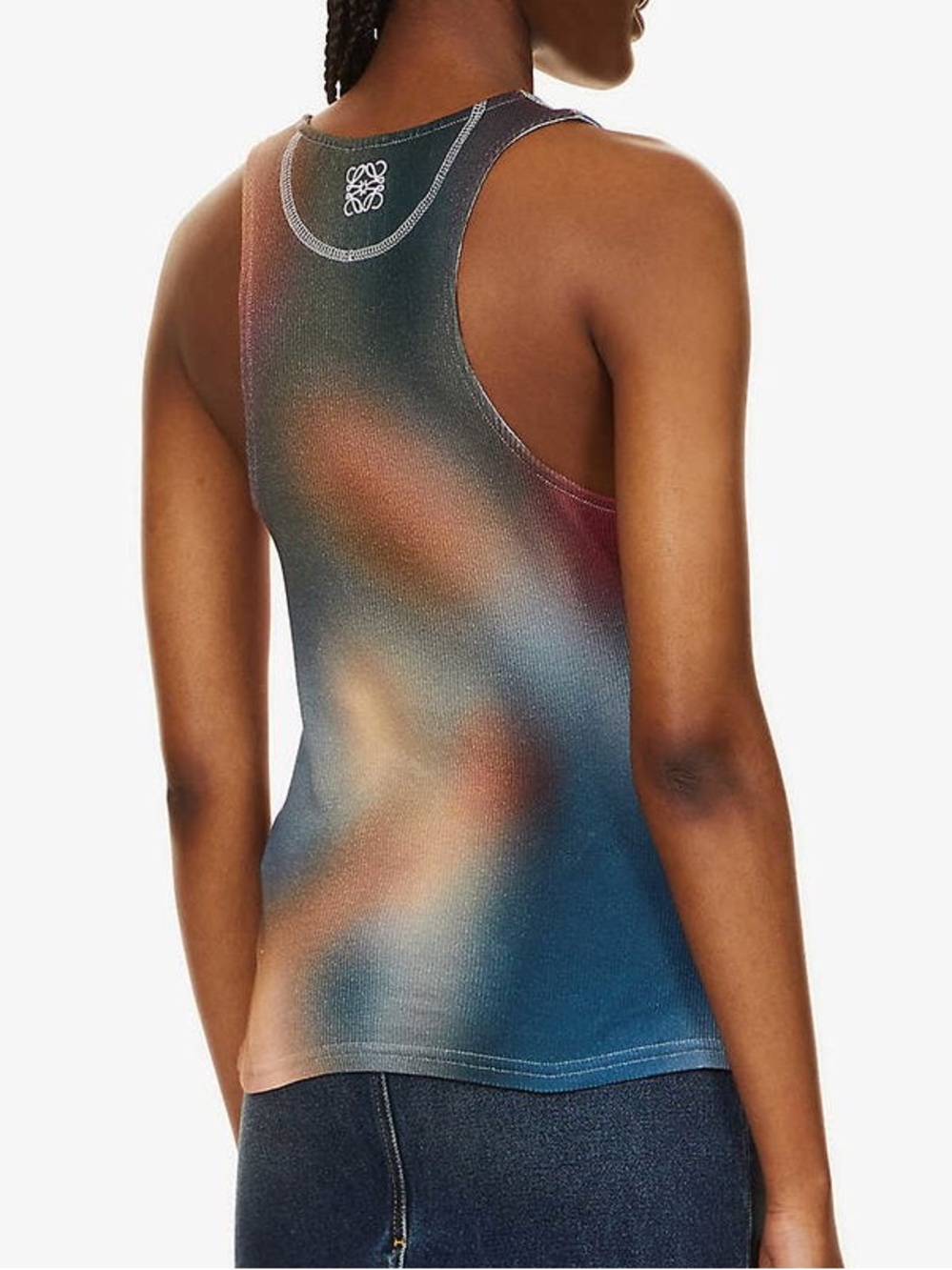 Loewe Multicolor Gradient Scoop Neck Tank - Picture 2 of 5